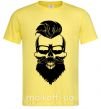 Чоловіча футболка Skull biker Лимонний фото