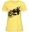 Женская футболка Fantasy rider Лимонный фото