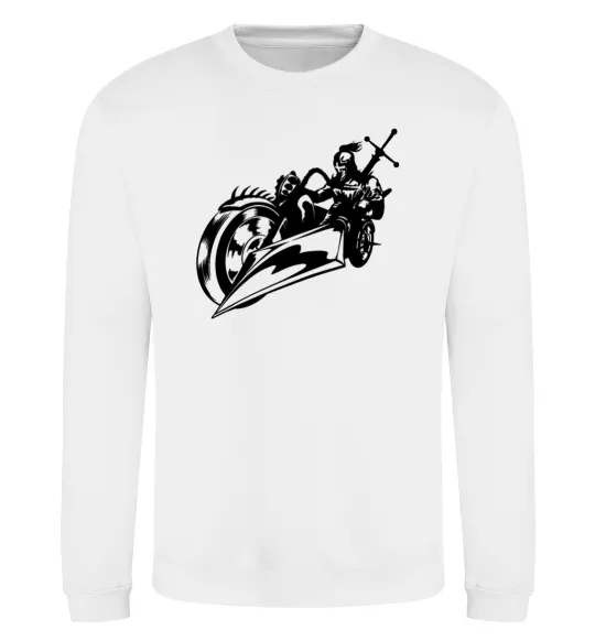 Світшот Fantasy rider Білий фото