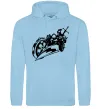 Чоловіча толстовка (худі) Fantasy rider Блакитний Чоловіча толстовка (худі) Fantasy rider Блакитний фото