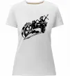Жіноча преміум футболка Fantasy rider Білий фото