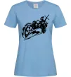 Жіноча футболка Fantasy rider Блакитний фото