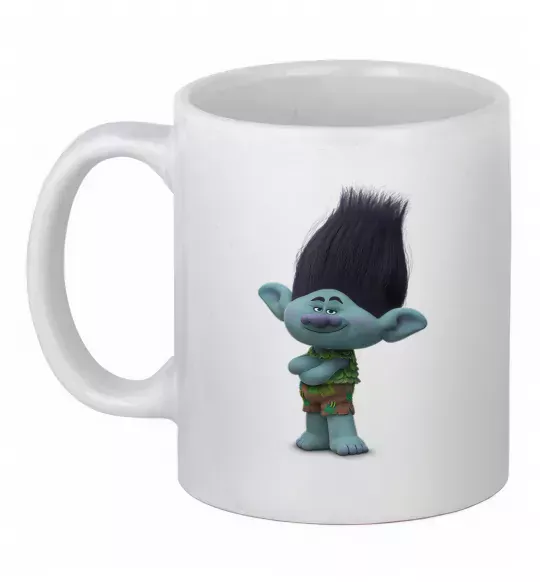 Чашка керамическая Branch Белый фото