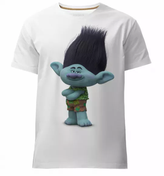 Мужская премиум футболка Branch Белый фото