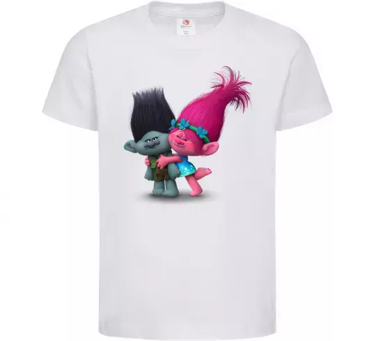 Детская футболка Branch and Poppy Белый фото