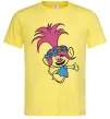 Чоловіча футболка Poppy Trolls Лимонний фото