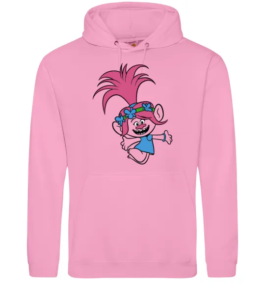 Мужская толстовка (худи) Poppy Trolls Розовый фото