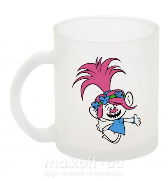 Чашка скляна Poppy Trolls Фроузен фото