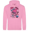 Мужская толстовка (худи) Sooo cute Розовый фото
