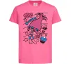 Дитяча футболка Sooo cute Яскраво-рожевий фото