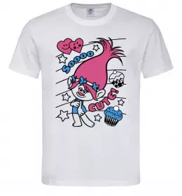 Мужская футболка Sooo cute Белый фото