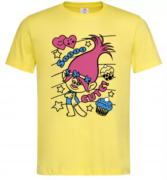 Мужская футболка Sooo cute Лимонный фото