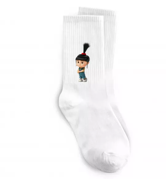 Шкарпетки Агнес Білий фото