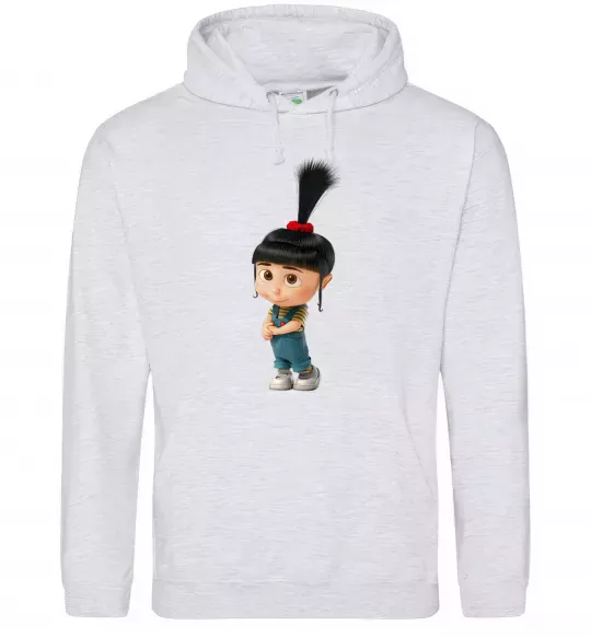 Чоловіча толстовка (худі) Агнес Сірий меланж фото