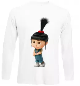 Лонгслив Агнес Белый фото