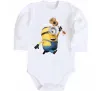 Детский боди Minion Stuart Белый фото