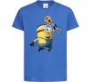 Детская футболка Minion Stuart Ярко-синий фото