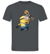 Чоловіча футболка Minion Stuart Графіт фото