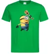 Чоловіча футболка Minion Stuart Зелений фото