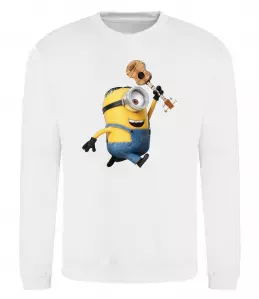 Світшот Міньойни Орландо Сірий меланж фото