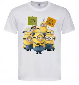 Чоловіча футболка Minions Білий фото