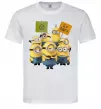 Чоловіча футболка Minions Білий фото