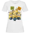 Жіноча футболка Minions Білий фото