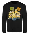 Свитшот Minions Черный фото