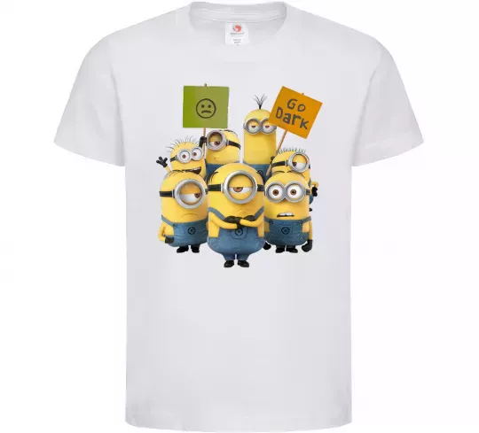 Детская футболка Minions Белый фото
