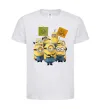 Детская футболка Minions Белый фото