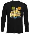 Лонгслив Minions Черный фото