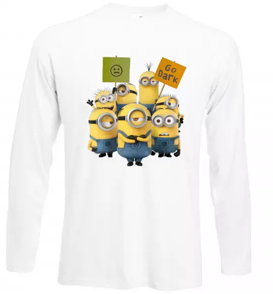 Лонгслив Minions Белый фото