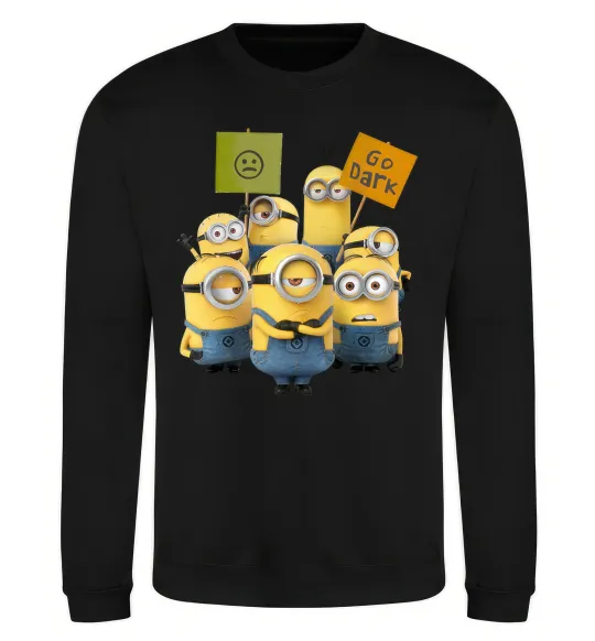 Свитшот Minions Черный фото