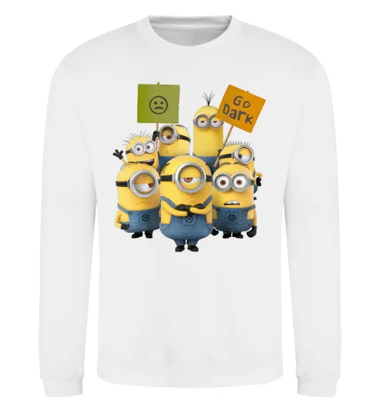Свитшот Minions Белый фото