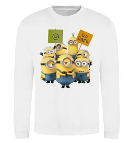 Свитшот Minions Белый фото