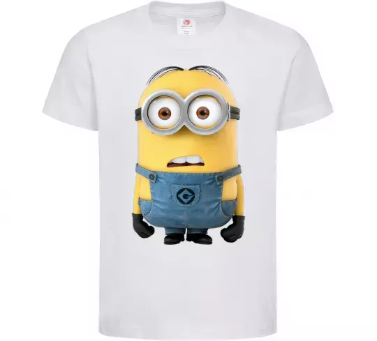 Детская футболка Minion look Белый фото