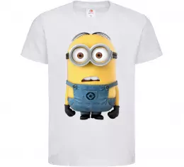 Дитяча футболка Minion look Білий фото