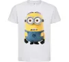 Детская футболка Minion look Белый фото