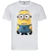 Мужская футболка Minion look Белый Мужская футболка Minion look Белый фото