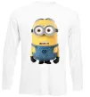 Лонгслив Minion look Белый фото