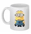 Чашка керамическая Minion look Белый Чашка керамическая Minion look Белый фото
