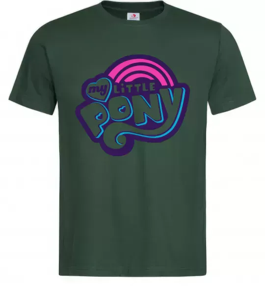 Чоловіча футболка Logo My Little Pony Темно-зелений фото