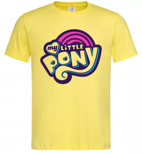 Чоловіча футболка Logo My Little Pony Лимонний фото