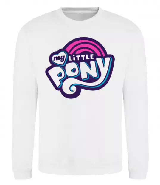 Світшот Logo My Little Pony Білий фото