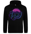 Мужская толстовка (худи) Logo My Little Pony Черный фото