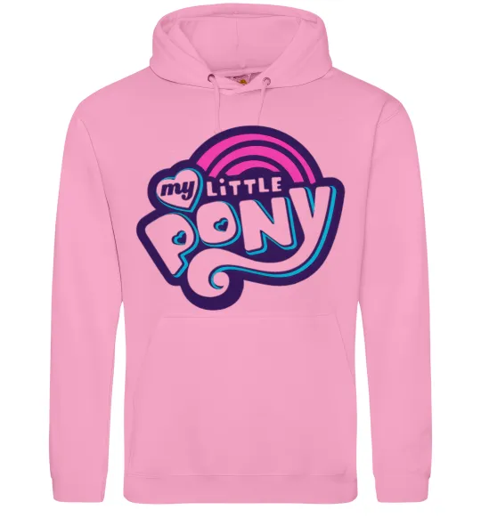 Женская толстовка (худи) Logo My Little Pony Розовый фото