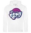 Жіноча толстовка (худі) Logo My Little Pony Білий Жіноча толстовка (худі) Logo My Little Pony Білий фото