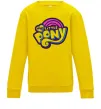 Дитячий світшот Logo My Little Pony Сонячно жовтий фото