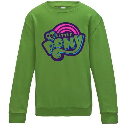 Дитячий світшот Logo My Little Pony Лаймовий фото