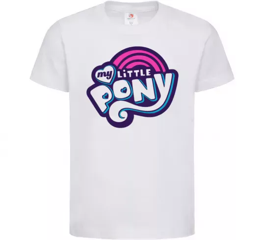 Детская футболка Logo My Little Pony Белый фото